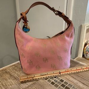 Pink Monogram Dooney and Bourke Purse